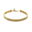 Damen Armreif Arezzo 585k-Gold