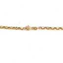 Damen Paillettenkette 585k-Gold