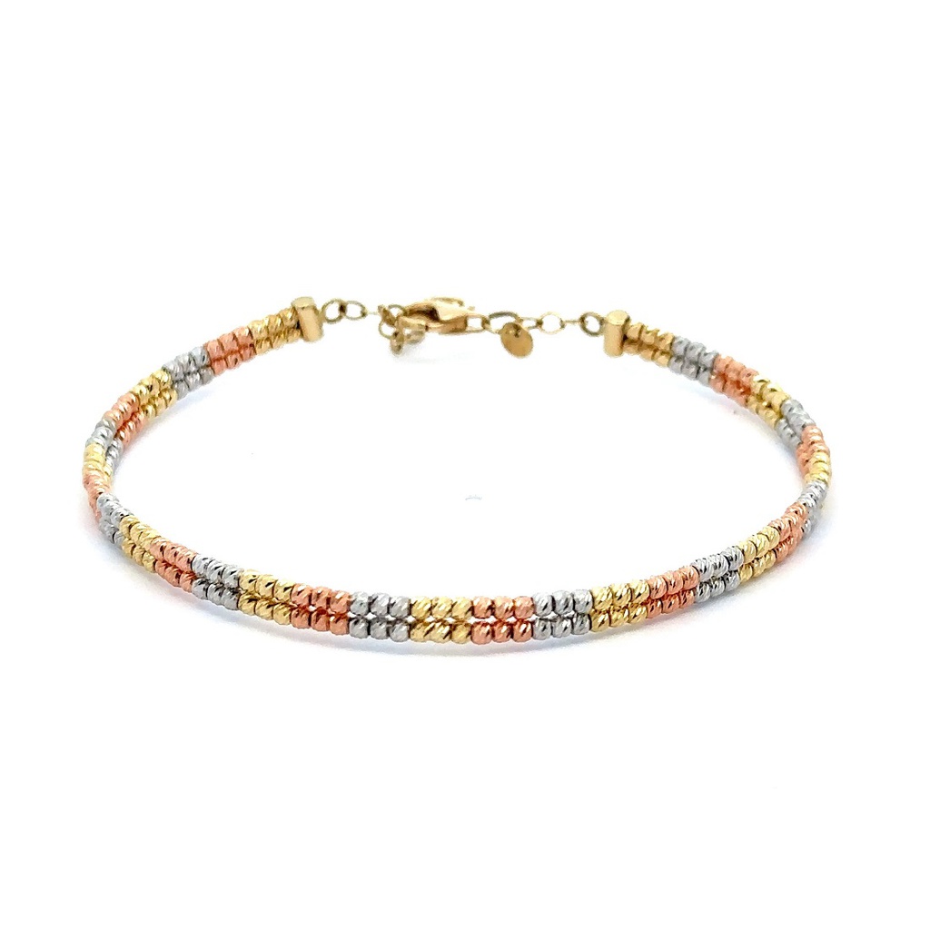 Damen Armreif Venedig 585k-Gold