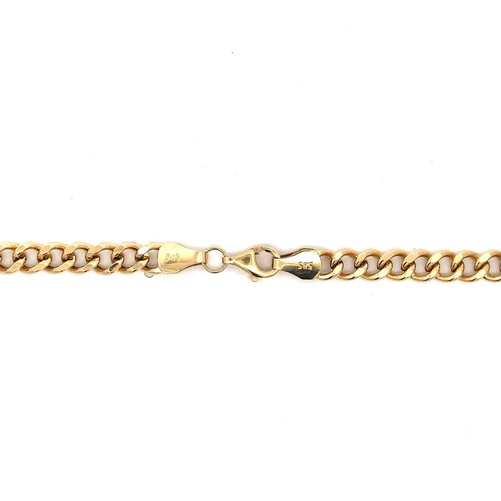 Damen Halskette Massiv 585k-Gold