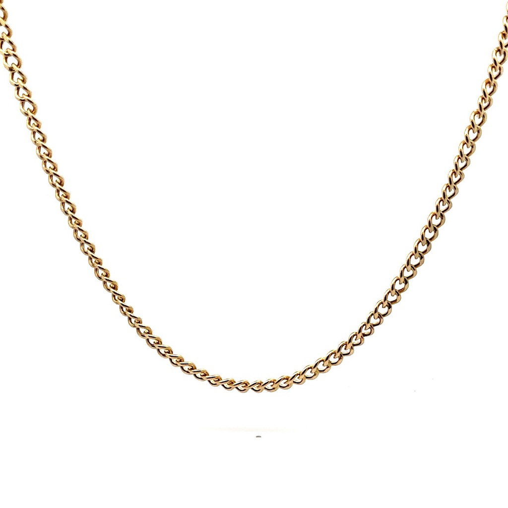 Damen Halskette Massiv 585k-Gold