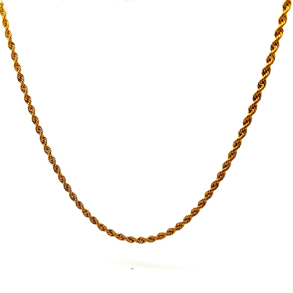 Damen Kordelkette 585k-Gold