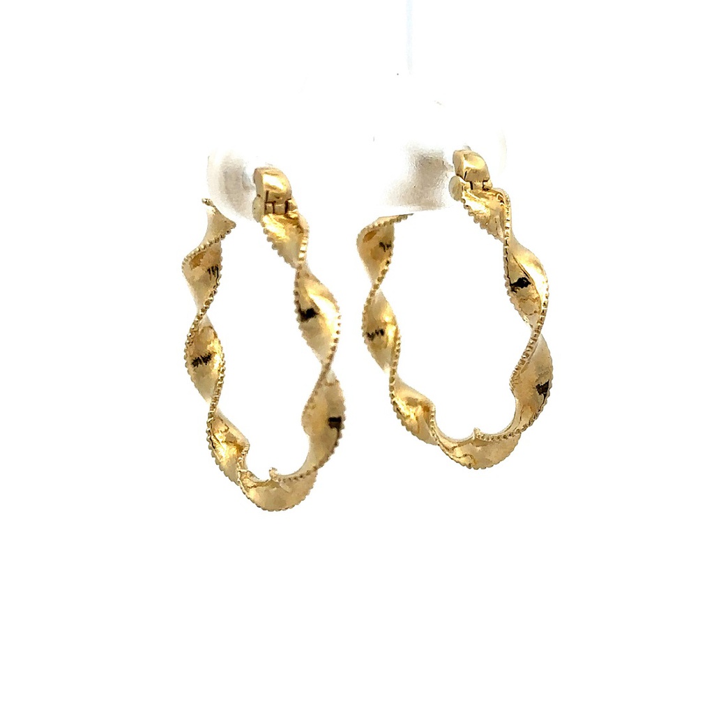 Damen Ohrring 585k - Gold